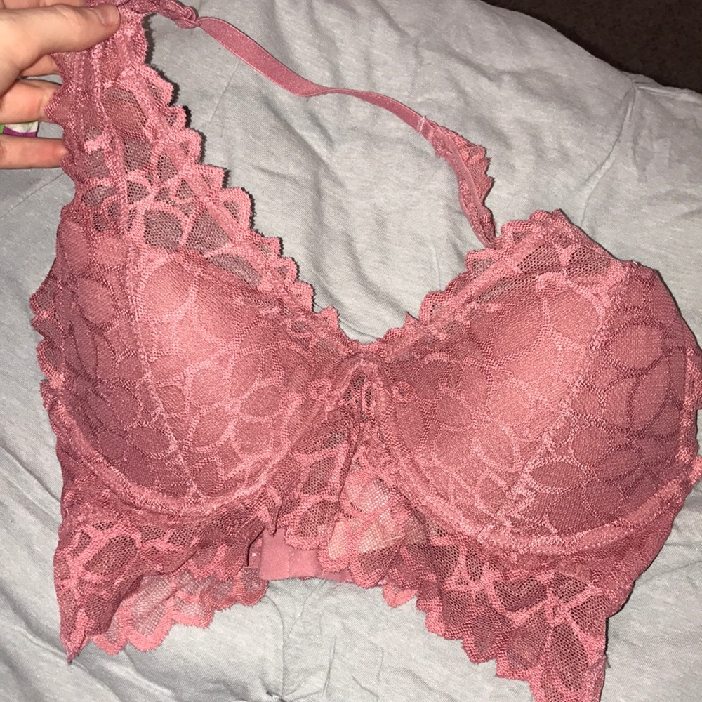 Pale Pink Halter Bralette Victoria Secret (PINK)